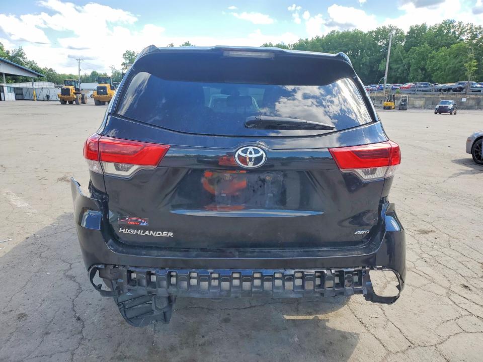 2019 Toyota VIN 5TDBZRFH8KS723031 COPART salvage auction — REAR END, Salvage Title, sold $4,650 on 2026-07-09 (photo 6)