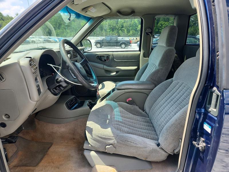 2000 Chevrolet S-10 pickup VIN 1GCCS19W7Y8148177 COPART salvage auction — FRONT END, Ga - Cert Of Title-Salvage Court Or, sold $925 on 2026-07-02 (photo 7)
