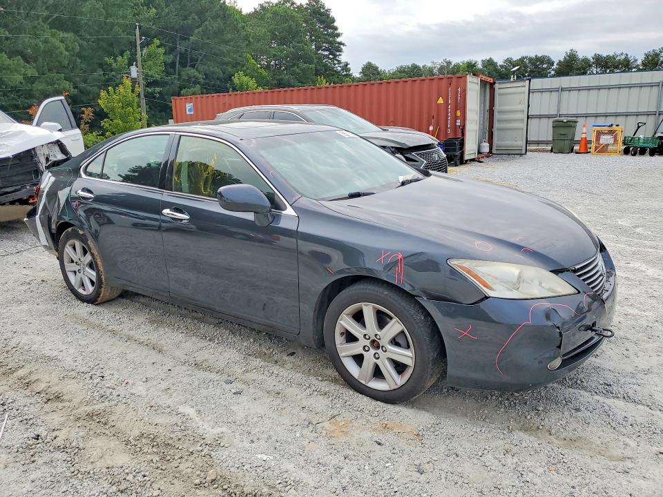 2007 Lexus Es 350 VIN JTHBJ46G672121887 COPART salvage auction — REAR END, GA - CERT OF TITLE-SALVAGE (P), sold $1,000 on 2026-07-27 (photo 4)