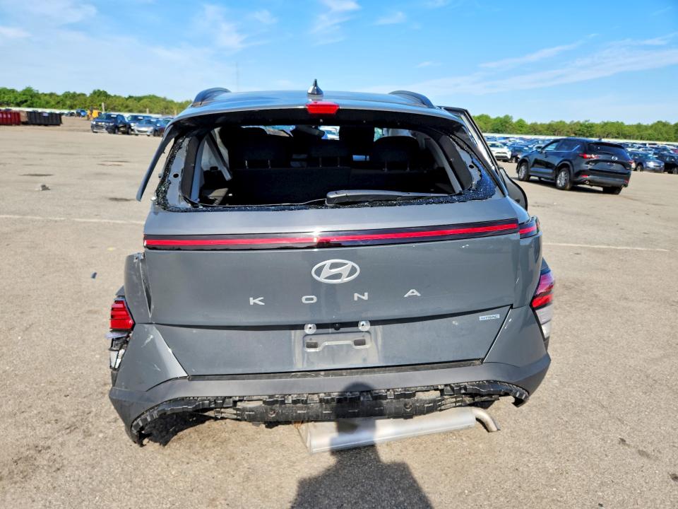 2025 Hyundai Kona VIN KM8HBCAB8SU340874 COPART salvage auction — SIDE, Ny - Mv-907A Salvage Certificate, sold $600 on 2026-07-15 (photo 6)