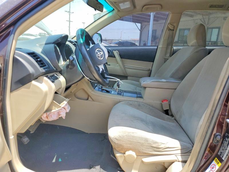2012 Toyota VIN 5TDZA3EH7CS030702 COPART salvage auction — FRONT END, Ca - Salvage Certificate, sold $3,400 on 2026-07-30 (photo 7)