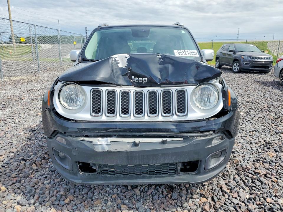 2015 Jeep VIN ZACCJBDT0FPB67465 COPART salvage auction — FRONT END, In - Cert Of Title-Salvage Title, sold $650 on 2026-07-28 (photo 5)