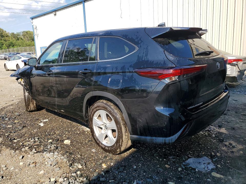 2025 Toyota Highlander VIN 5TDKDRAH3SS554722 COPART salvage auction — FRONT END, Ma - Certificate Of Title, sold $18,000 on 2026-07-08 (photo 2)