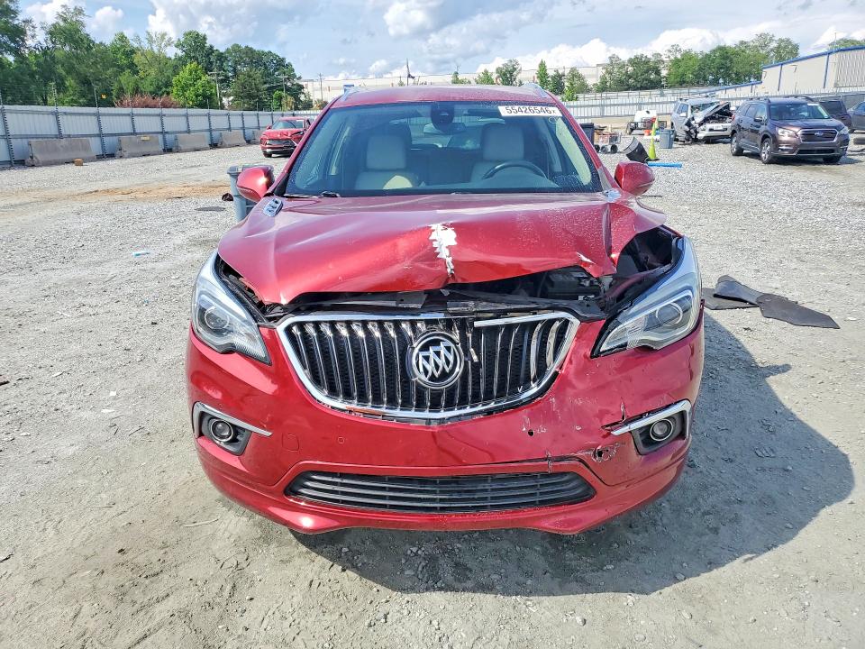 2018 Buick Envision VIN LRBFX3SX7JD056589 COPART salvage auction — FRONT END, SC - CERT OF TITLE-SALVAGE, sold $1,300 on 2026-07-08 (photo 5)