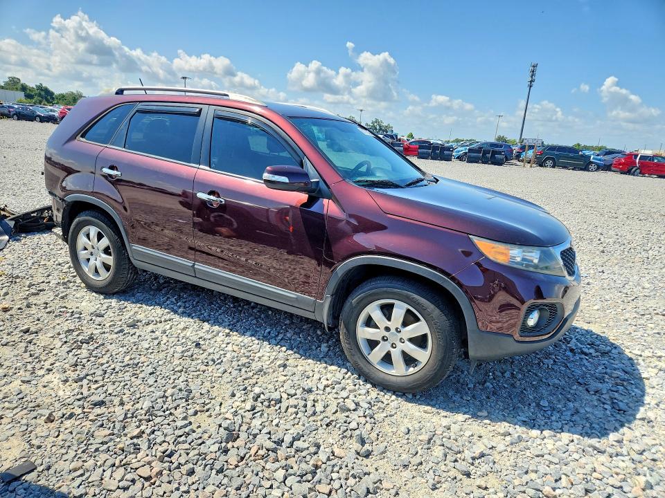 2012 Kia VIN 5XYKT3A69CG306066 COPART salvage auction — REAR END, Fl - Cert Of Title Slvg Rebuildable, sold $800 on 2026-07-08 (photo 4)