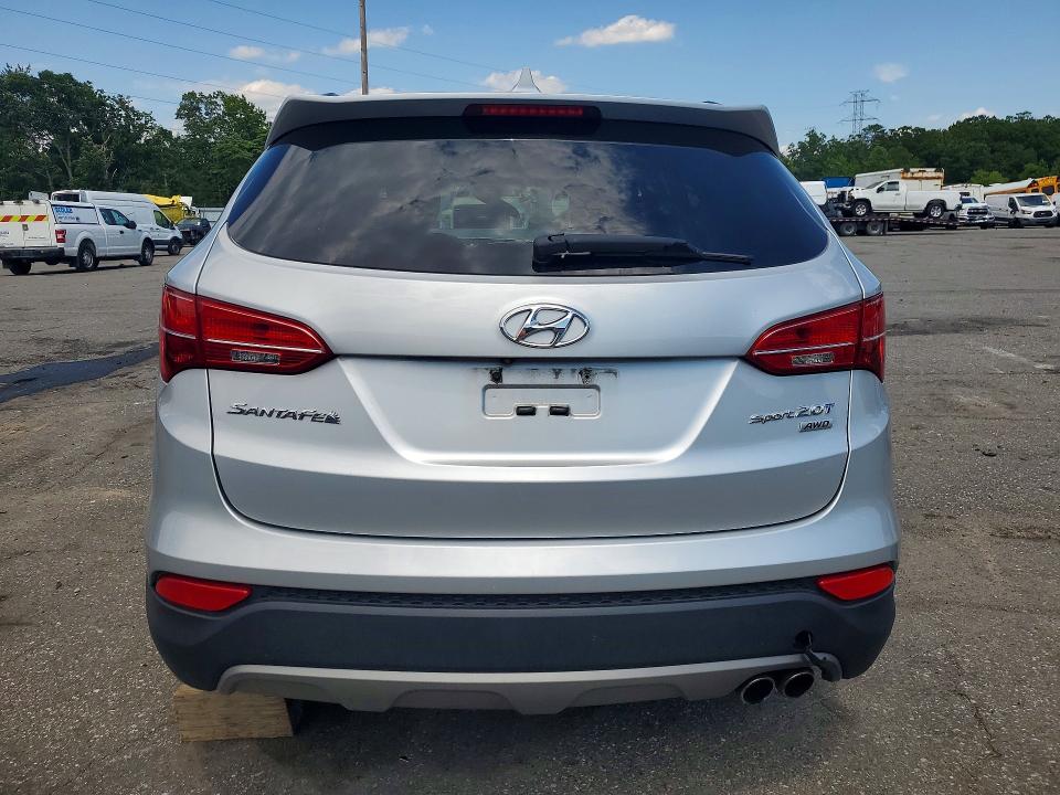 2016 Hyundai Santa fe VIN 5XYZUDLA7GG309136 COPART salvage auction — FRONT END, Nj - Cert Of Title-Salvage, sold $150 on 2026-07-28 (photo 6)