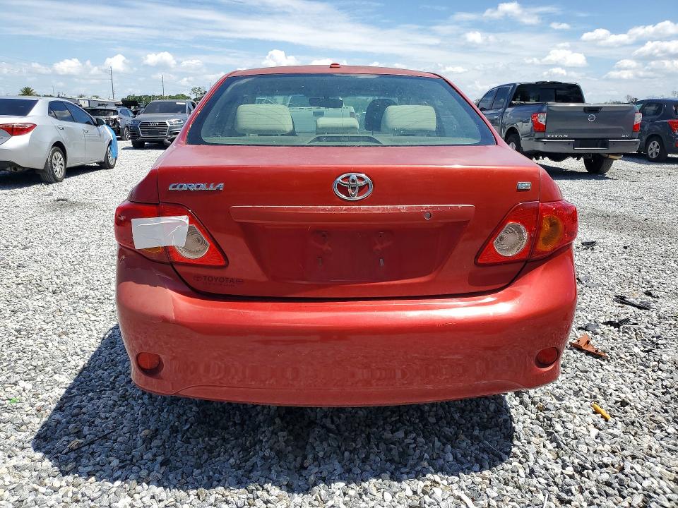 2009 Toyota Corolla VIN JTDBL40E19J033521 COPART salvage auction — STRIPPED, Mt - Certificate Of Title, sold $600 on 2026-07-24 (photo 6)