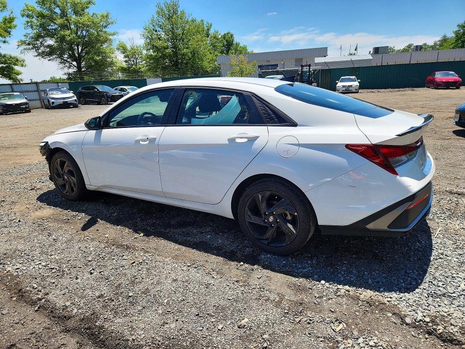 2026 Hyundai Elantra VIN KMHLM4DG4TU119226 COPART salvage auction — FRONT END, NY - CERTIFICATE OF TITLE, sold $10,300 on 2026-07-08 (photo 2)