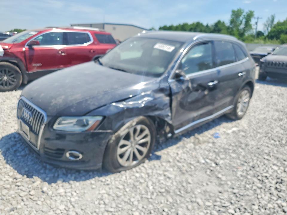 2016 Audi Q5 VIN WA1C2AFP9GA093830 COPART salvage auction — FRONT END, Mi - Certificate Of Title, sold $750 on 2026-07-09 (photo 1)