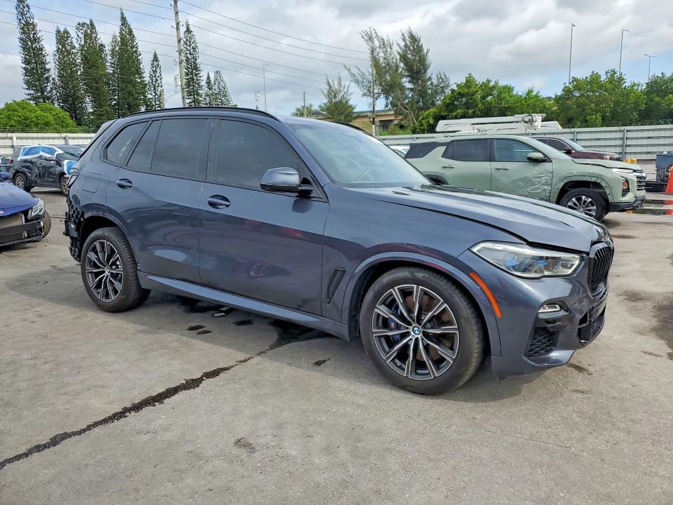 2021 BMW X5 VIN 5UXJU4C0XM9D96162 COPART salvage auction — REAR END, Salvage Title, sold $4,200 on 2026-07-27 (photo 4)