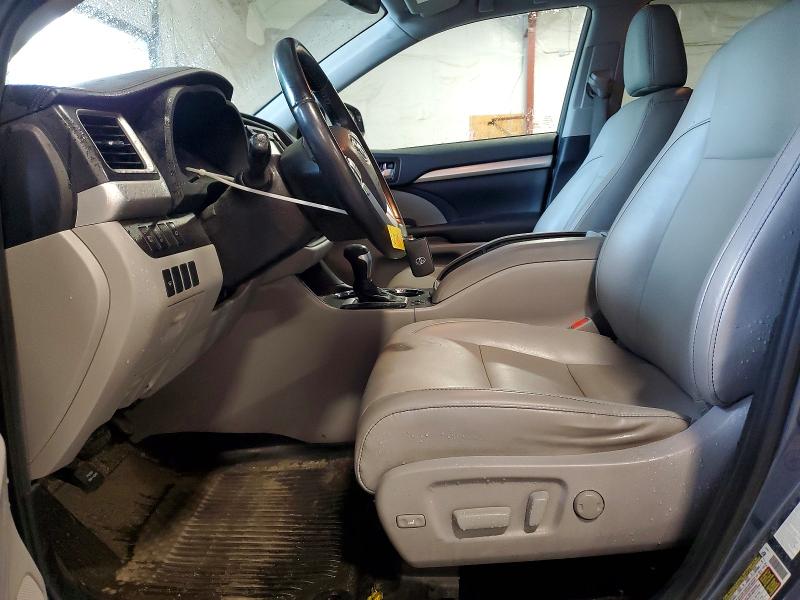 2019 Toyota VIN 5TDJZRFHXKS985841 COPART salvage auction — FRONT END, Vt - Cert Of Title-Salvage Vehicle, sold $9,600 on 2026-07-20 (photo 7)