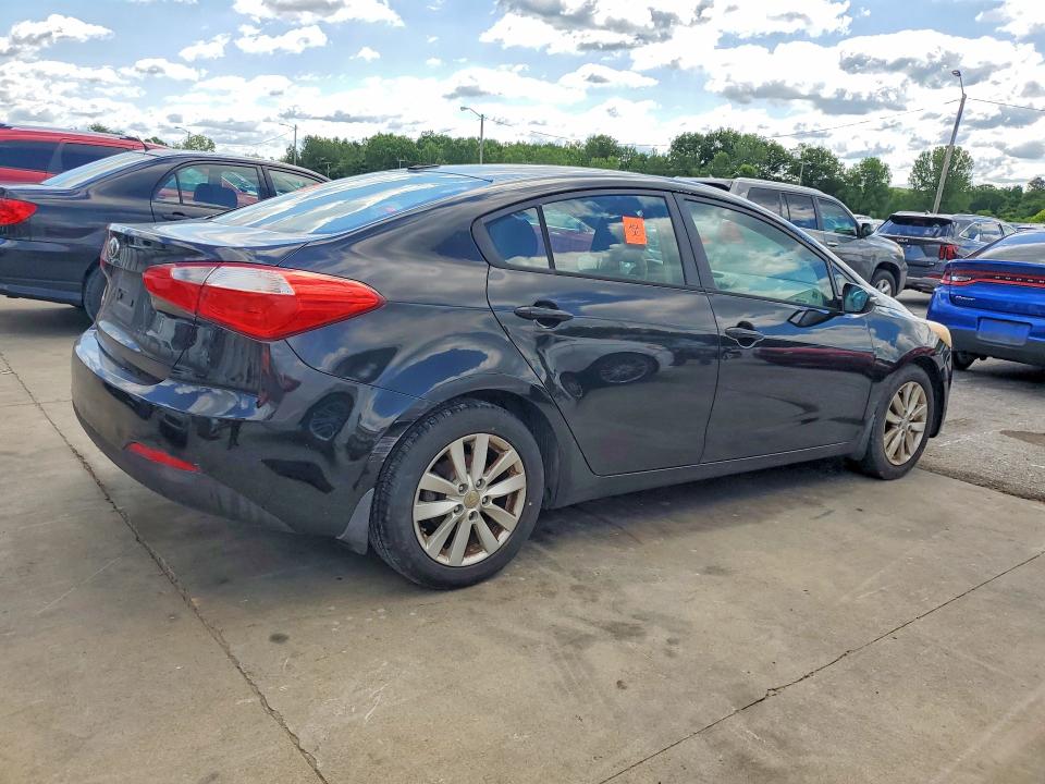 2014 Kia Forte VIN KNAFX4A61E5076933 COPART salvage auction — WATER/FLOOD, Ca - Certificate Of Title, sold $500 on 2026-07-02 (photo 3)