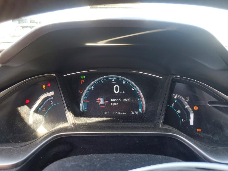 2017 Honda Civic VIN SHHFK7H51HU400223 COPART salvage auction — SIDE, CA - SALVAGE CERTIFICATE, sold $1,250 on 2026-07-09 (photo 9)