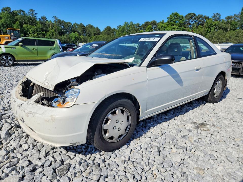 2003 Honda Civic VIN 1HGEM22533L043931 COPART salvage auction — FRONT END, Ga - Cert Of Title-Salvage, sold $275 on 2026-07-02 (photo 1)
