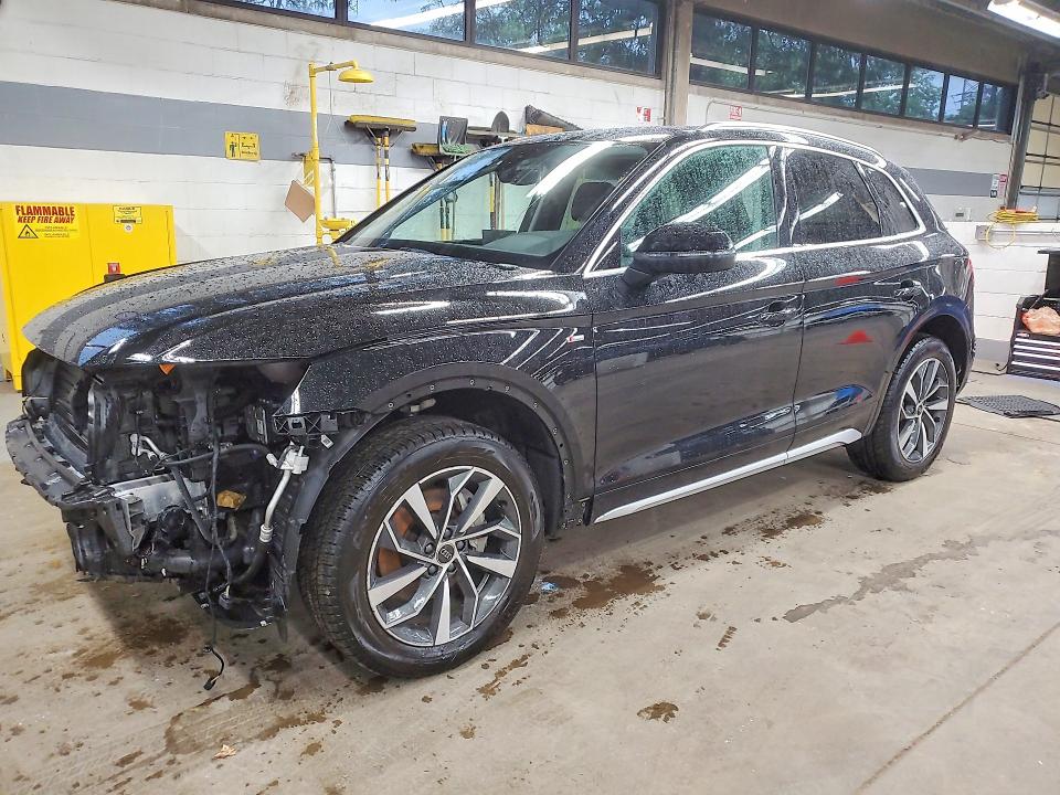 2023 Audi Q5 VIN WA1EAAFYXP2173507 COPART salvage auction — FRONT END, VA - CERT OF TITLE - SALVAGE, sold $13,600 on 2026-07-21 (photo 1)