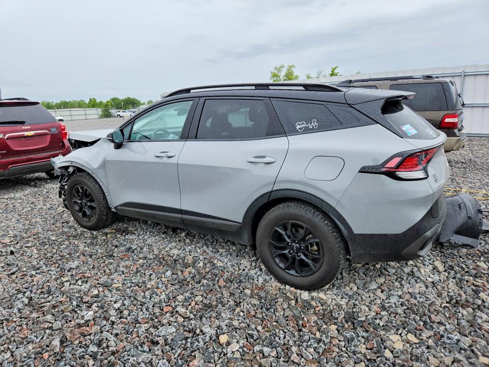 2024 Kia Sportage VIN 5XYK7CDF4RG197444 COPART salvage auction — FRONT END, Wi - Cert Of Title-Claim Paid, sold $7,200 on 2026-07-20 (photo 2)