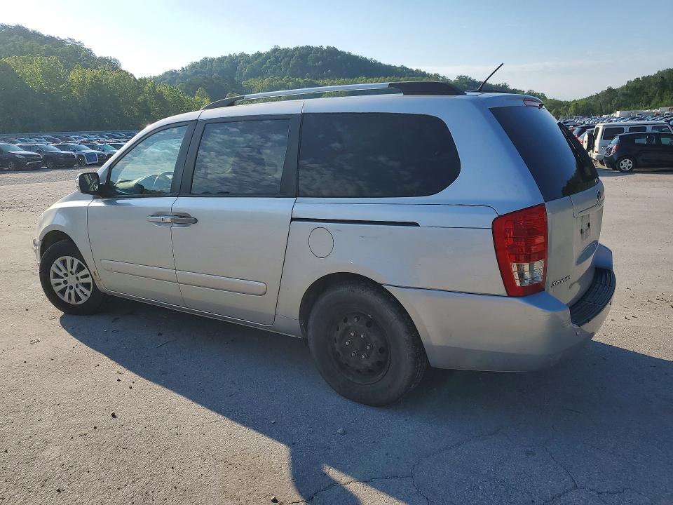 2014 Kia SEDONA VIN KNDMG4C75E6538758 COPART salvage auction — VANDALISM, Wv - Certificate Of Title, sold $375 on 2026-07-09 (photo 2)