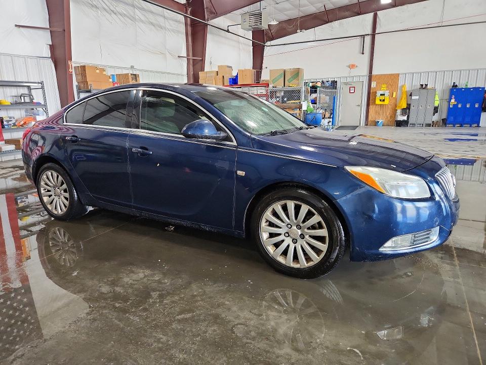 2011 Buick Regal VIN W04GV5EV8B1071990 COPART salvage auction — SIDE, Il - Salvage Certificate, sold $350 on 2026-07-20 (photo 4)