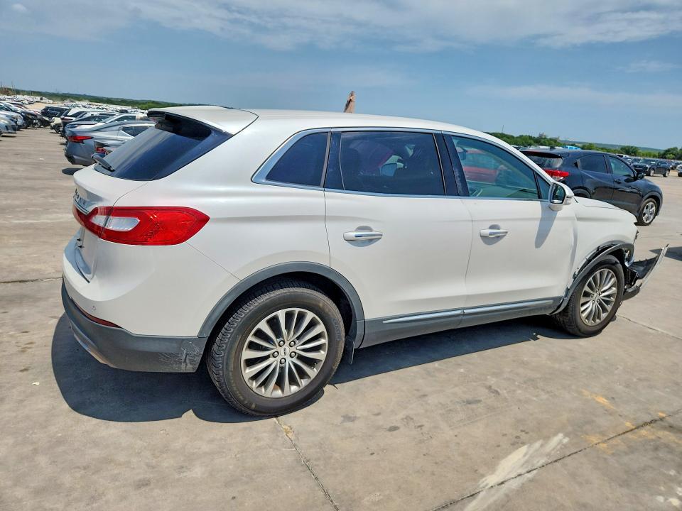 2016 Lincoln Mkx VIN 2LMTJ6KR6GBL29271 COPART salvage auction — FRONT END, Tx - Certificate Of Title (P), sold $1,150 on 2026-07-09 (photo 3)