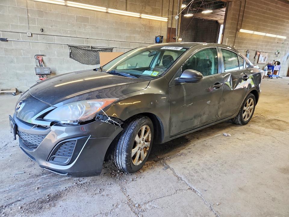 2010 Mazda 3 VIN JM1BL1SG4A1261563 COPART salvage auction — FRONT END, Ny - Mv-907A Salvage Certificate, sold $125 on 2026-07-20 (photo 1)
