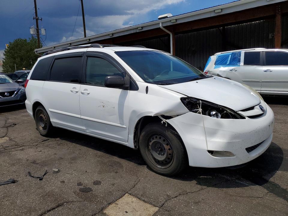2009 Toyota Sienna VIN 5TDZK23C79S253569 COPART salvage auction — FRONT END, Co - Public - Salvage Title, sold $1,400 on 2026-07-30 (photo 4)