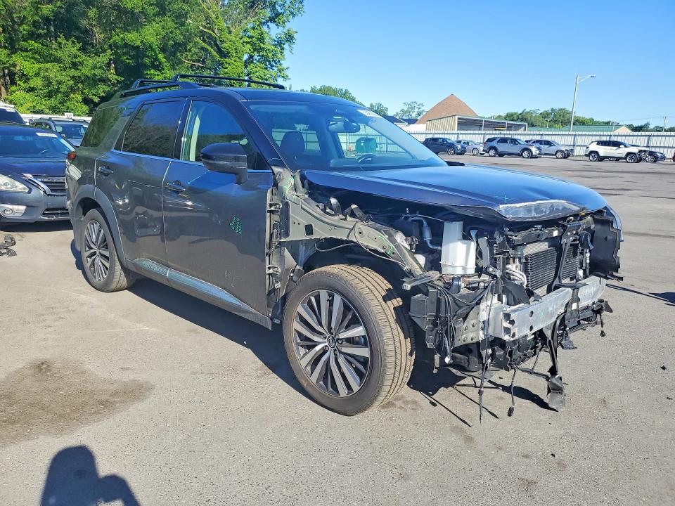 2022 Nissan Pathfinder VIN 5N1DR3DK4NC246779 COPART salvage auction — FRONT END, Nj - Cert Of Title-Salvage, sold $8,400 on 2026-07-30 (photo 4)