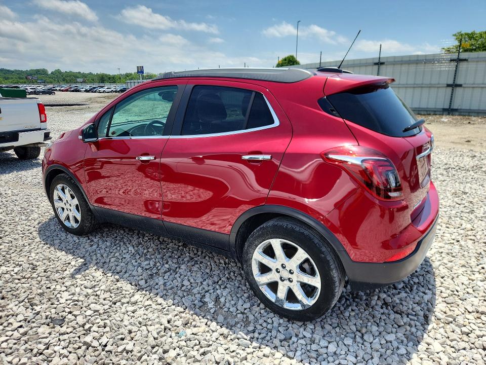 2018 Buick Encore VIN KL4CJCSM6JB713061 COPART salvage auction — HAIL, Il - Salvage Certificate, sold $3,000 on 2026-07-20 (photo 2)