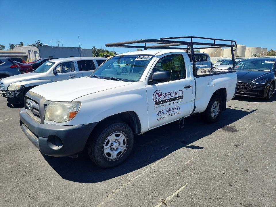 2009 Toyota Tacoma VIN 5TENX22N39Z593162 COPART salvage auction — MECHANICAL, CA - DLR/DIS/EXP ONLY SALVAGE TITLE, sold $2,600 on 2026-07-20 (photo 1)