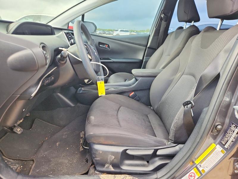 2016 Toyota Prius VIN JTDKBRFU1G3002057 COPART salvage auction — FRONT END, Tx - Salvage Vehicle Title, sold $10 on 2026-07-30 (photo 7)