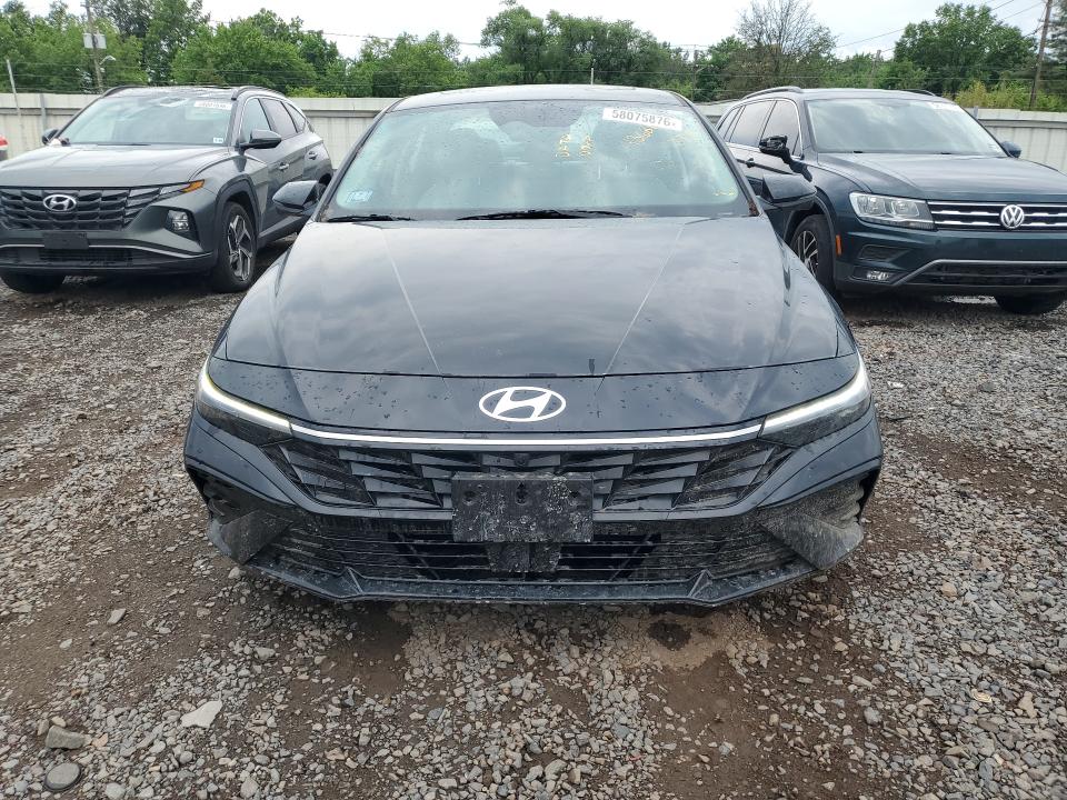 2024 Hyundai Elantra VIN KMHLP4DGXRU801012 COPART salvage auction — REAR END, Ma - Cert Of Title-Salvage, sold $8,100 on 2026-07-29 (photo 5)