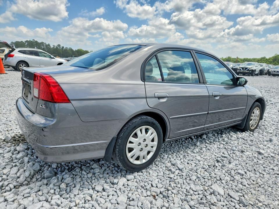 2005 Honda Civic VIN 2HGES15615H509554 COPART salvage auction — MINOR DENT/SCRATCHES, Ga - Certificate Of Title, sold $1,200 on 2026-07-02 (photo 3)