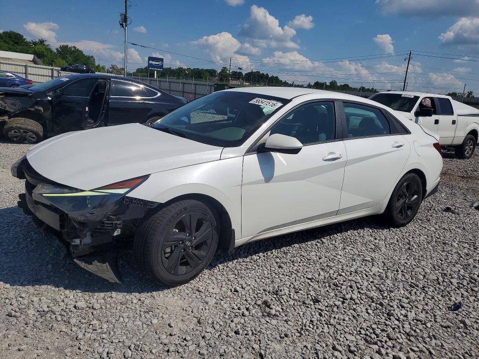 2022 Hyundai Elantra VIN 5NPLM4AG6NH059455 COPART salvage auction — FRONT END, Al - Cert Of Title-Salvage Title, sold $2,400 on 2026-07-07 (photo 1)