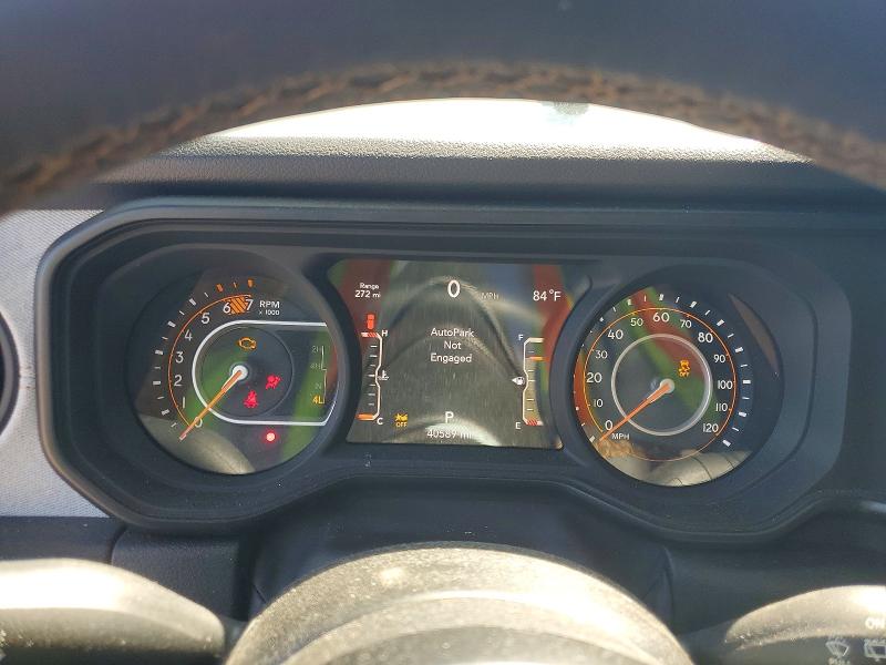 2024 Jeep Wrangler / VIN 1C4PJXDN5RW106996 COPART salvage auction — REAR END, Nj - Cert Of Title-Salvage, sold $14,000 on 2026-07-02 (photo 9)