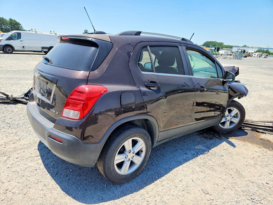 2015 Chevrolet Trax VIN KL7CJLSB8FB128474 COPART salvage auction — FRONT END, Nc - Salvage Certificate Of Title, sold $200 on 2026-07-27 (photo 3)