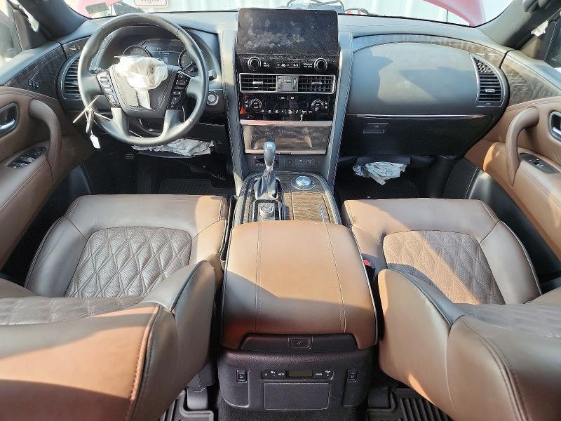 2024 Nissan Armada VIN JN8AY2DB4R9850652 COPART salvage auction — FRONT END, Va - Cert Of Title - Salvage, sold $17,200 on 2026-07-28 (photo 8)