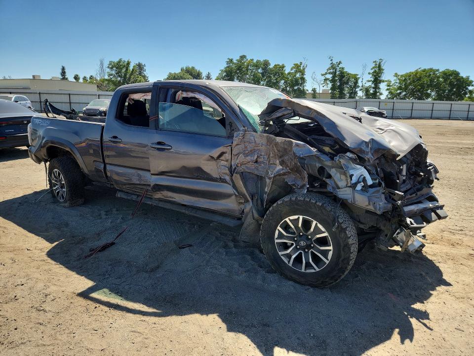 2022 Toyota Tacoma VIN 3TYDZ5BN2NT016853 COPART salvage auction — FRONT END, Ca - Salvage Certificate, sold $6,600 on 2026-07-24 (photo 4)