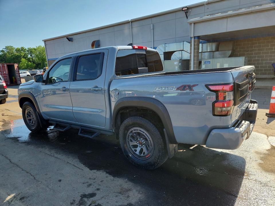 2025 Nissan Frontier VIN 1N6ED1EK1SN614102 COPART salvage auction — BURN, CT - CERT OF TITLE-SALVAGE, sold $10,200 on 2026-07-21 (photo 2)