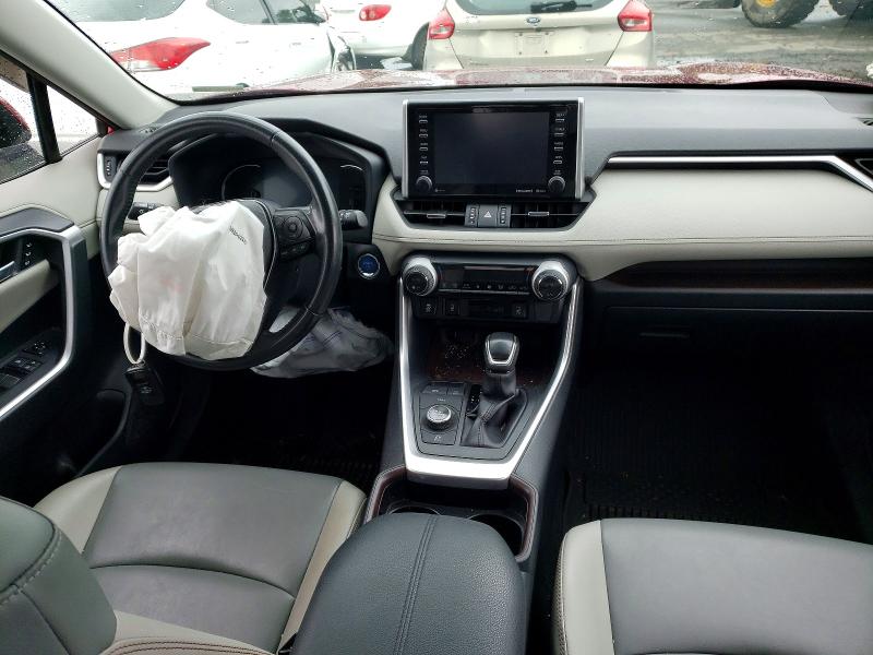 2019 Toyota Rav 4 VIN JTMDWRFV4KD013921 COPART salvage auction — FRONT END, Ct - Cert Of Title-Salvage, sold $9,000 on 2026-07-17 (photo 8)