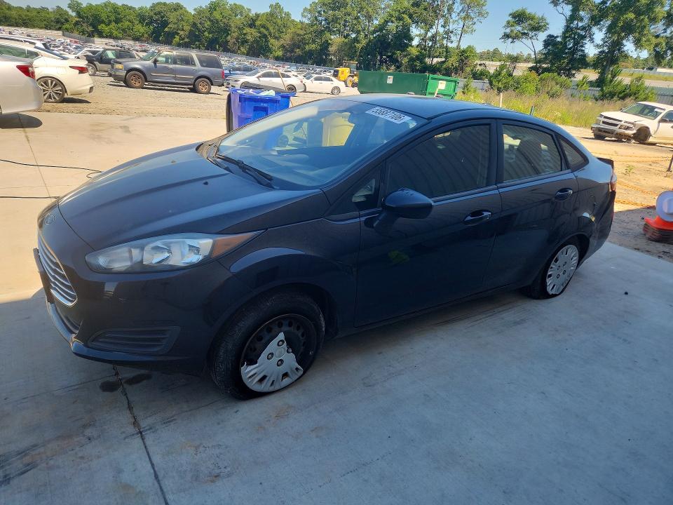 2017 Ford Fiesta VIN 3FADP4AJ0HM155786 COPART salvage auction — REAR END, Ga - Cert Of Title-Salvage, sold $125 on 2026-07-09 (photo 1)