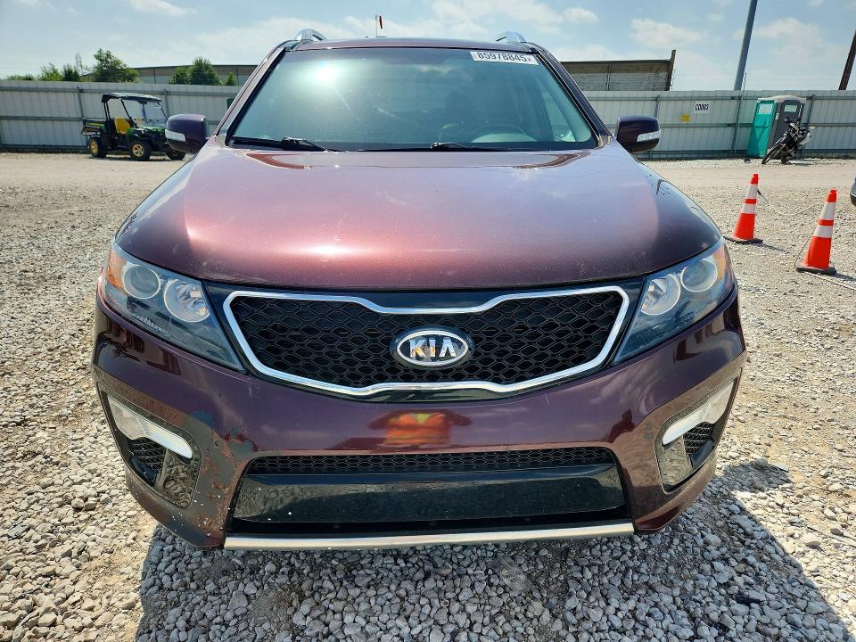 2013 Kia Sorento VIN 5XYKW4A28DG387802 COPART salvage auction — MECHANICAL, Oh - Certificate Of Title, sold $1,250 on 2026-07-10 (photo 5)