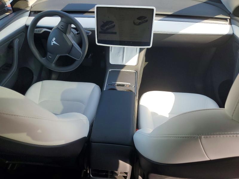 2023 Tesla Model y VIN 7SAYGDEE8PA183363 COPART salvage auction — SIDE, Ca - Salvage Certificate, sold $14,600 on 2026-07-20 (photo 8)