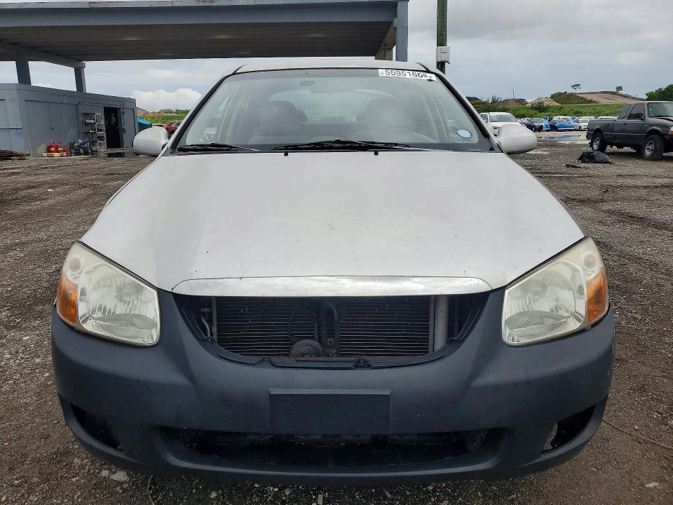 2008 Kia Spectra VIN KNAFE121185521151 COPART salvage auction — REAR END, FL - CERT OF TITLE SLVG REBUILDABLE, sold $250 on 2026-07-02 (photo 5)