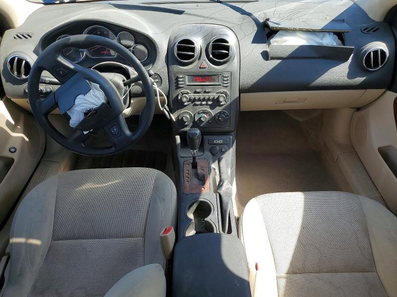 2005 Pontiac G6 VIN 1G2ZH548754149524 COPART salvage auction — FRONT END, Ia - Cert Of Title-Salvage Title, sold $90 on 2026-07-22 (photo 8)