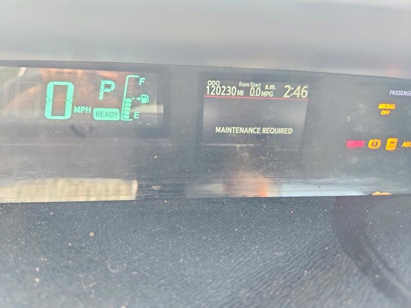 2012 Toyota Prius VIN JTDKDTB35C1512941 COPART salvage auction — MINOR DENT/SCRATCHES, Pa - Reconstructed Clean, sold $1,100 on 2026-07-09 (photo 9)