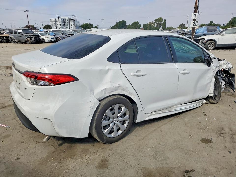 2024 Toyota Corolla VIN JTDB4MEE9R3016816 COPART salvage auction — FRONT END, Ca - Salvage Certificate, sold $2,450 on 2026-07-02 (photo 3)