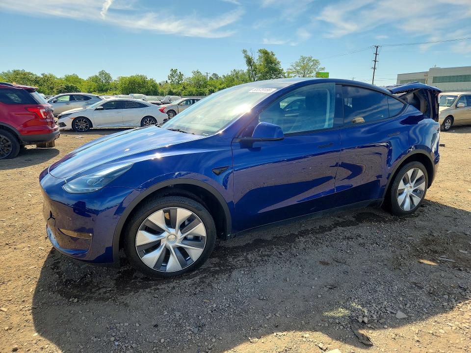 2023 Tesla Model y VIN 7SAYGDEE0PA205372 COPART salvage auction — REAR END, Il - Salvage Certificate, sold $9,900 on 2026-07-29 (photo 1)