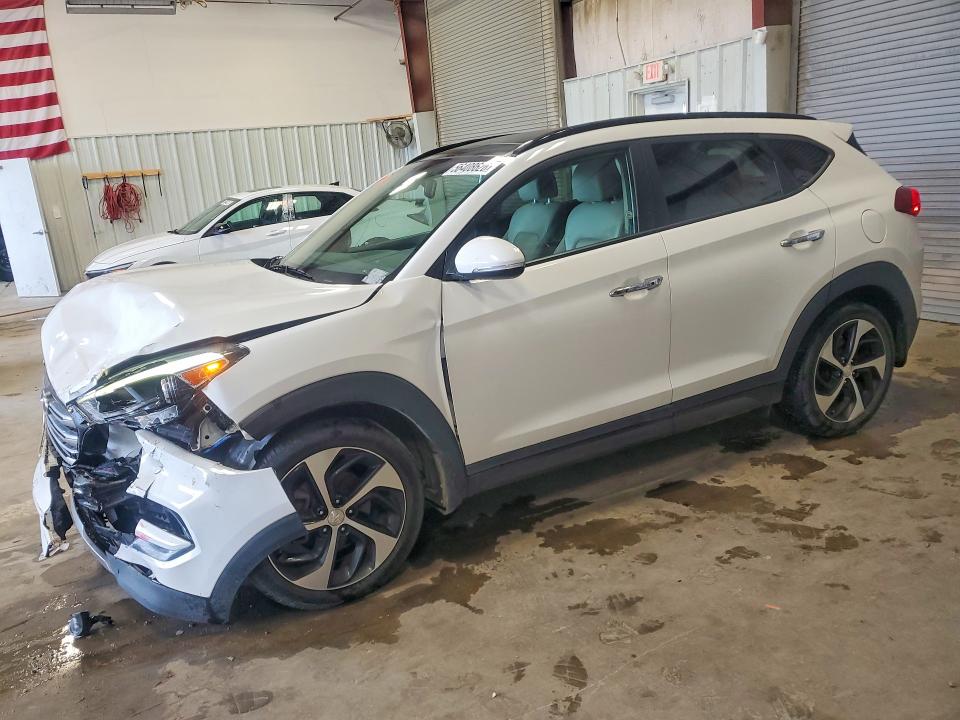 2016 Hyundai Tucson VIN KM8J33A25GU262219 COPART salvage auction — FRONT END, AR - CERT OF TITLE-SALVAGE, sold $2,400 on 2026-07-27 (photo 1)