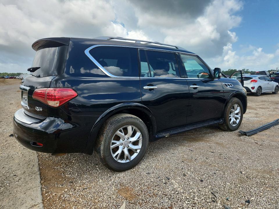 2012 Infiniti Qx56 VIN JN8AZ2NFXC9516003 COPART salvage auction — MECHANICAL, Ms - Certificate Of Title, sold $650 on 2026-07-07 (photo 3)