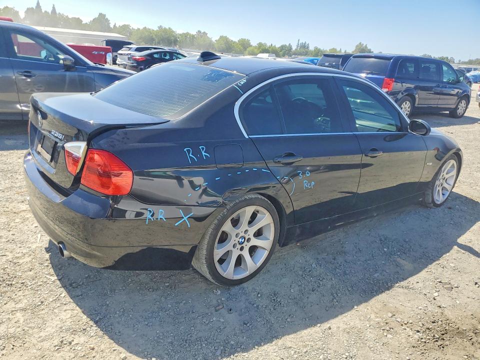 2007 BMW 3 series VIN WBAVB73567PA86433 COPART salvage auction — MECHANICAL, CA - SALVAGE CERTIFICATE, sold $1,600 on 2026-07-14 (photo 3)