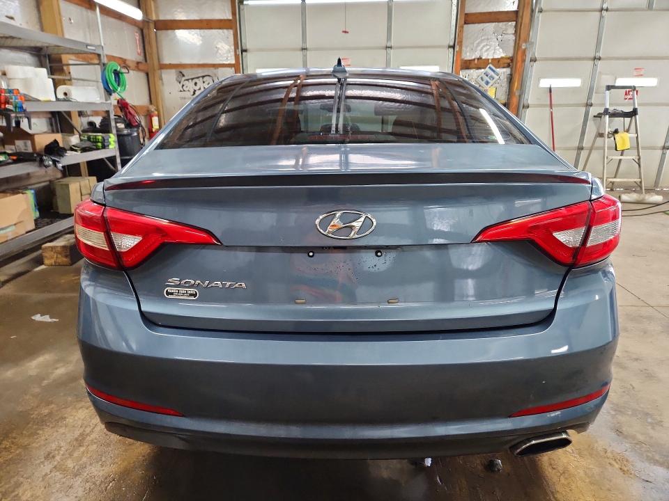 2016 Hyundai Sonata VIN 5NPE24AFXGH301849 COPART salvage auction — FRONT END, Il - Salvage Certificate, sold $975 on 2026-07-27 (photo 6)